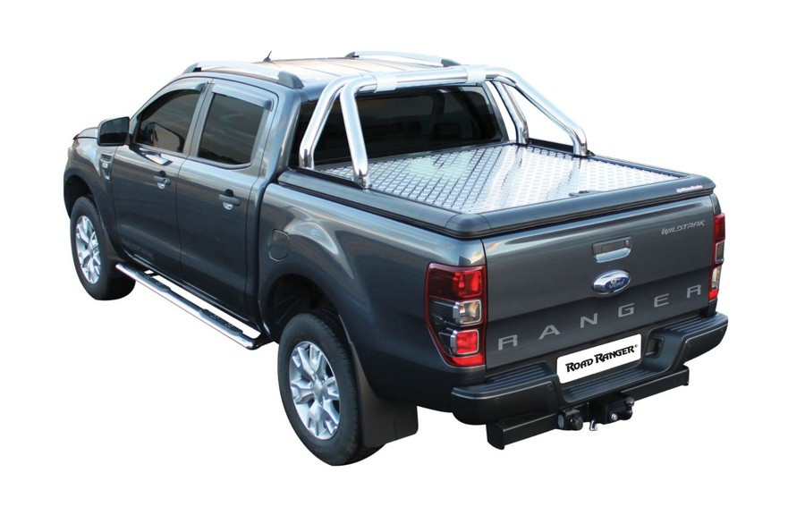 Buy Lid for Ford Ranger DC (15-23) Aluminum Silver from Road Ranger Evo330