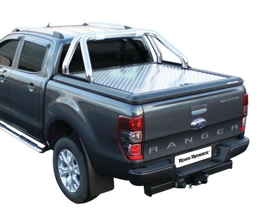 Buy Lid for Ford Ranger DC (15-23) Aluminum Silver from Road Ranger Evo330