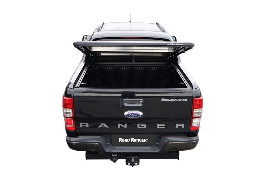 Купити Кришка для Ford Ranger Wildtrak DC (15-23) алюмінієва чорна від Road Ranger EVO900SB