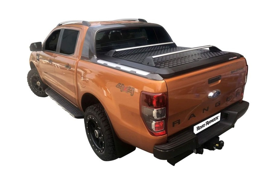 Купити Кришка для Ford Ranger Wildtrak DC (15-23) алюмінієва чорна від Road Ranger EVO900SB