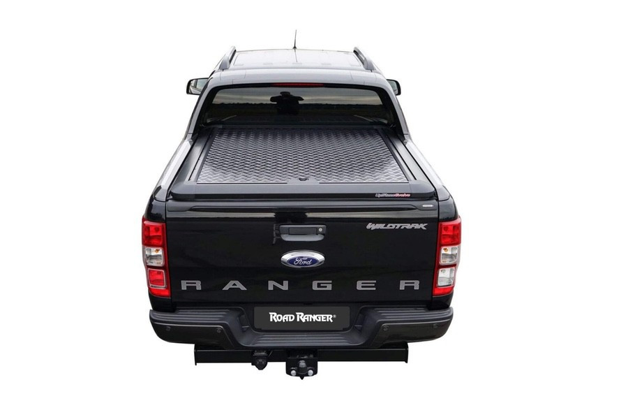 Купити Кришка для Ford Ranger Wildtrak DC (15-23) алюмінієва чорна від Road Ranger EVO900SB