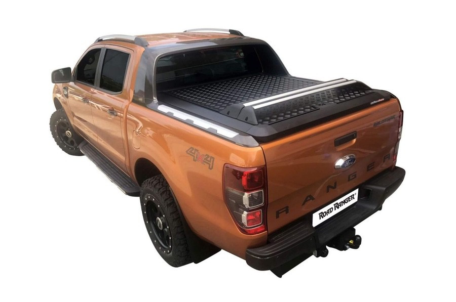 Купити Кришка для Ford Ranger Wildtrak DC (15-23) алюмінієва чорна від Road Ranger EVO900SB