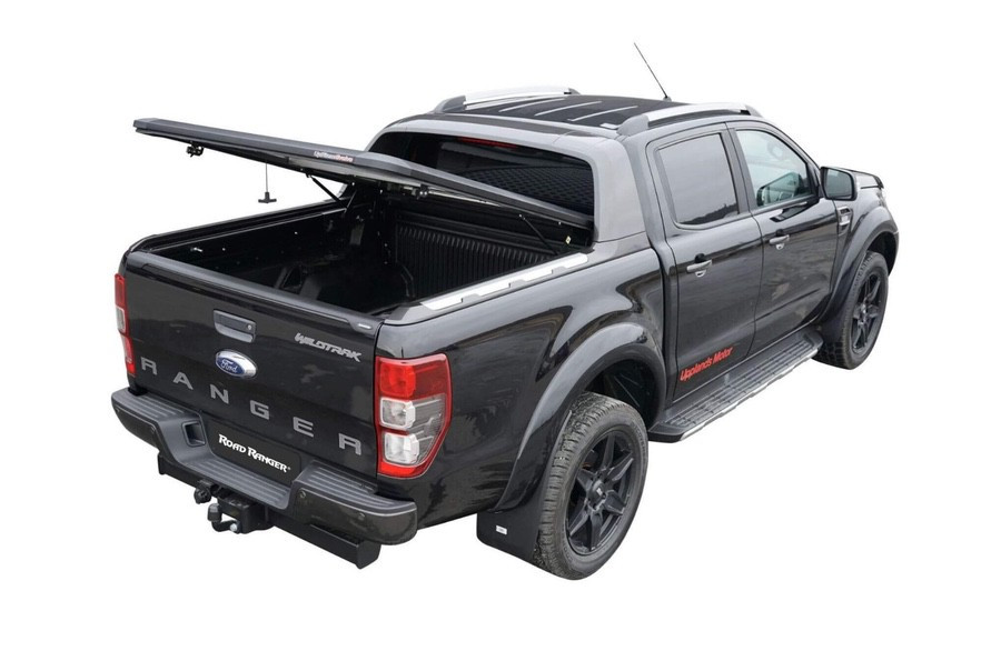 Купити Кришка для Ford Ranger Wildtrak DC (15-23) алюмінієва чорна від Road Ranger EVO900SB