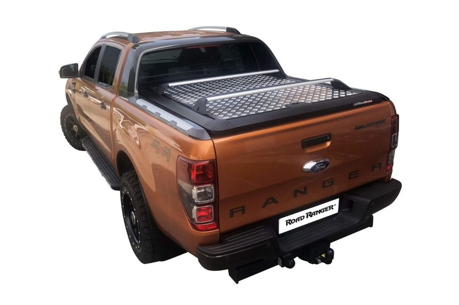 Buy Lid for Ford Ranger Wildtrak DC (15-23) Aluminum Silver from Road Ranger Evo900s