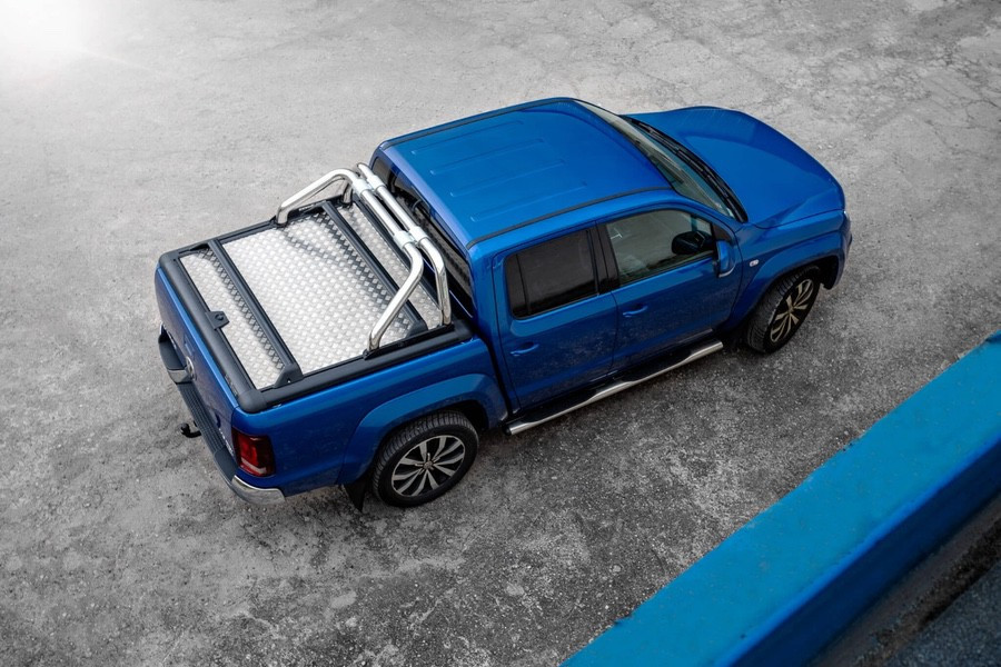 Купить Крышка для VW Amarok DC алюминиевая серебристая от Road Ranger EVO400