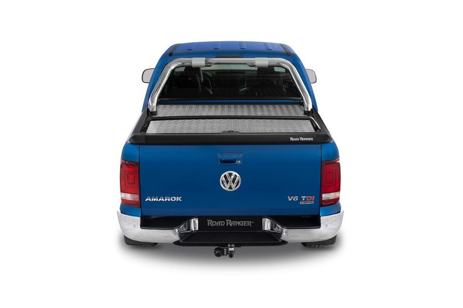 Купить Крышка для VW Amarok DC алюминиевая серебристая от Road Ranger EVO400