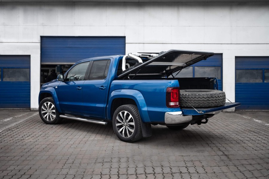 Купить Крышка для VW Amarok DC алюминиевая серебристая от Road Ranger EVO400