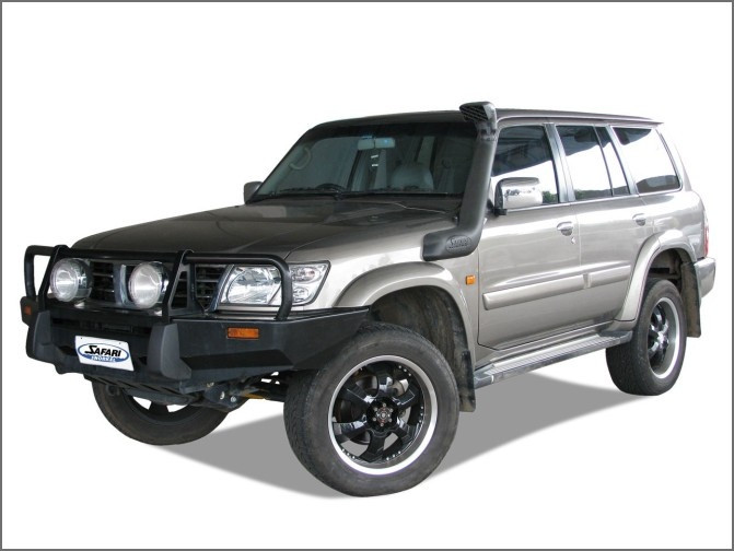 Купить Выносной воздухозаборник SAFARI Nissan Patrol Y61/GU 4.8 бенз. 00-05 SS16HFE