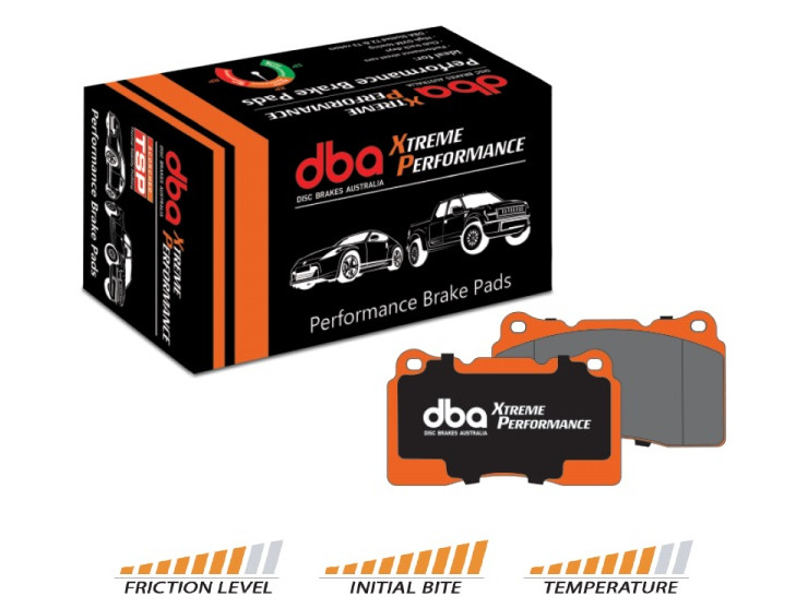 Buy Brake pads front DBA XTreme Performance for Nissan Patrol Y61/GU, FRACE DB1361XP