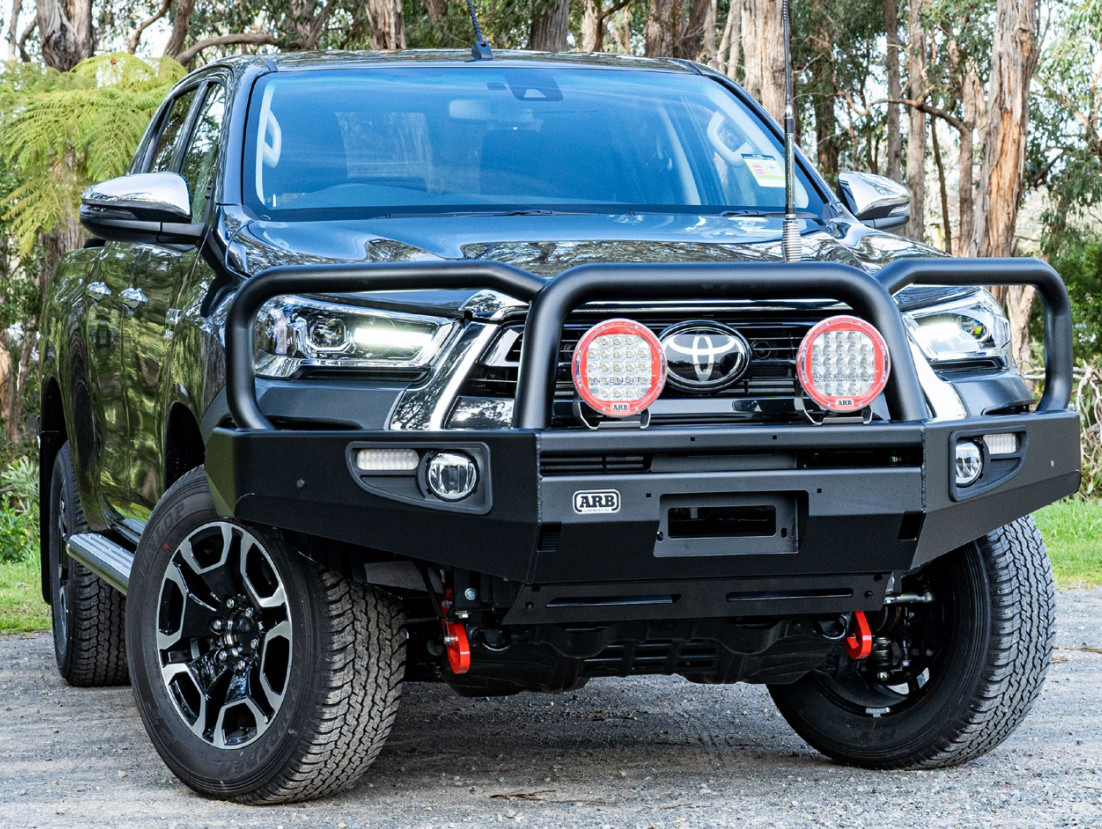 Buy Front power bumper Arb Commercial for Hilux 2021+ 3414670