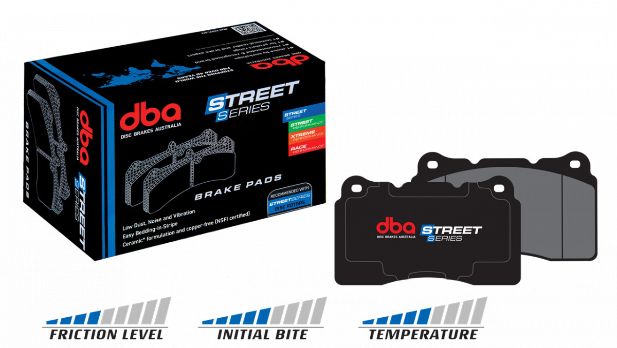 Buy Brake pads front DBA Street Series Toyota Camry Hybrid/Rav4 18+ DB2449ss