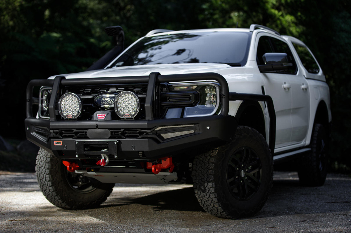 Buy Front power bumper Summit Mkii for Ford Ranger 22+ Arb 3440610 (no camera / 4 sensor)