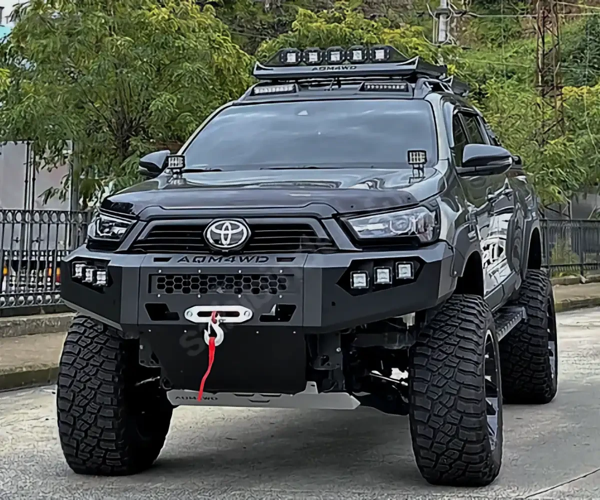 Buy Front bumper for Toyota Hilux 2015+ AQM-M50