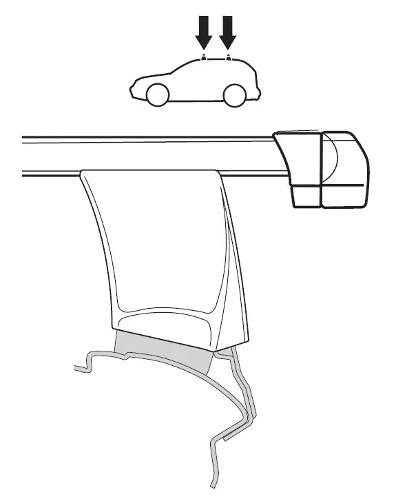 Купить Монтажный комплект Thule 1054