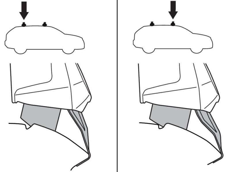 Купити Монтажный комплект Thule 5344 для Cadillac Lyriq (mkI) 2022→ (TH 145344)