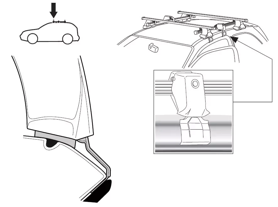 Купить Монтажный комплект Thule 1087
