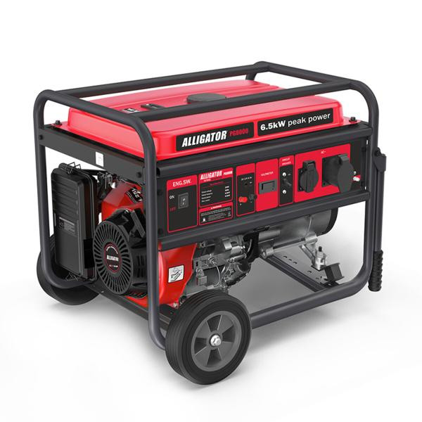 Купити Генератор Alligator бензиновий 6,5кВт (ном 6,0кВт)