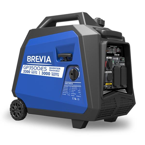 Buy Brevia generator Inverter gasoline 3.3kW (Nom 3.0kW) with electrical starter