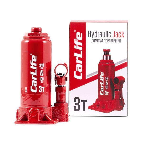 Buy Jack hydraulic bottle carlife 3t 180-340mm