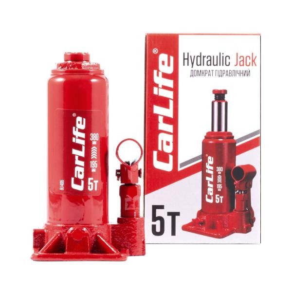 Buy Jack hydraulic bottle carlife 5t 195-380mm