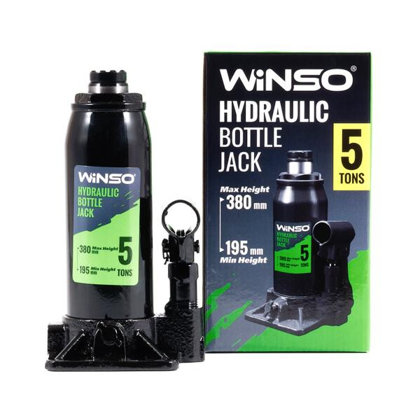 Buy Jack hydraulic bottle Winso 5t 195-380mm