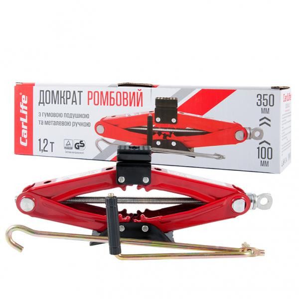 Buy Jack rhombus carlife 1.2t 100-350mm with a rubber pillow SJ228