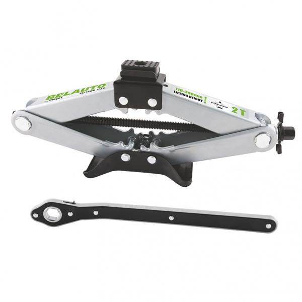 Купити Домкрат ромбовий Белавто 2т з трещіткою, гумова подушка, вис. підйому 120-413мм