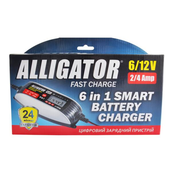 Buy A batter's charger Alligator 6/12V, 4A