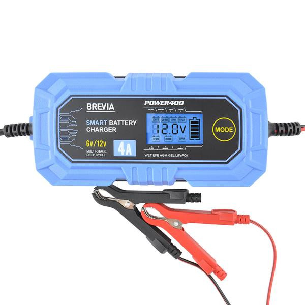 Buy Brevia Power400 6V/12V, 4A charger