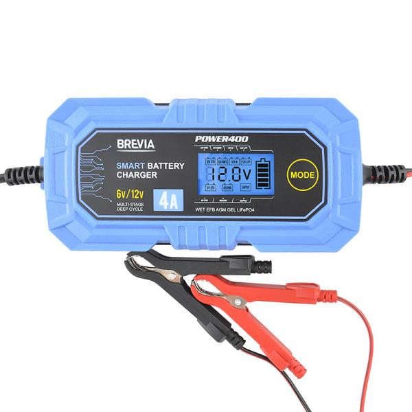 Buy Brevia Power400 6V/12V, 4A charger