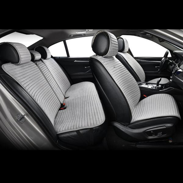 Купить Комплект премиум накидок для сидений BELTEX Barcelona, grey