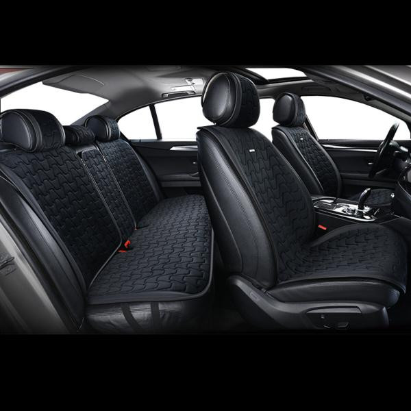 Купити Комплект преміум накидок для сидінь BELTEX Chicago, black