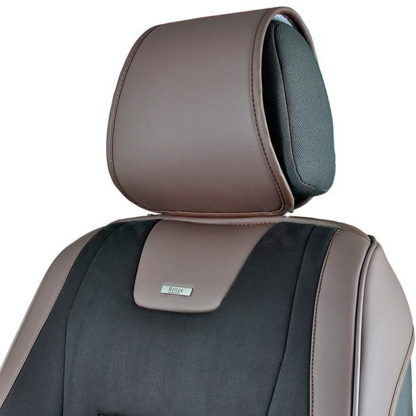 Buy Set, 3D Beltex Montana seats covers, black-brown