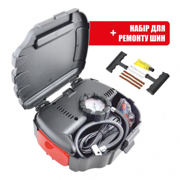 Buy Compressor Automobile Storm Compact Power 12V, 7 atm, 12 l/min, 80 watts, long. hose 0.51m