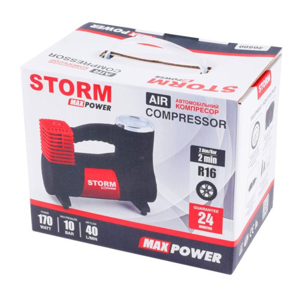 Buy Compressor Automobile Storm Max Power 10 atm 40 l/min 170 W