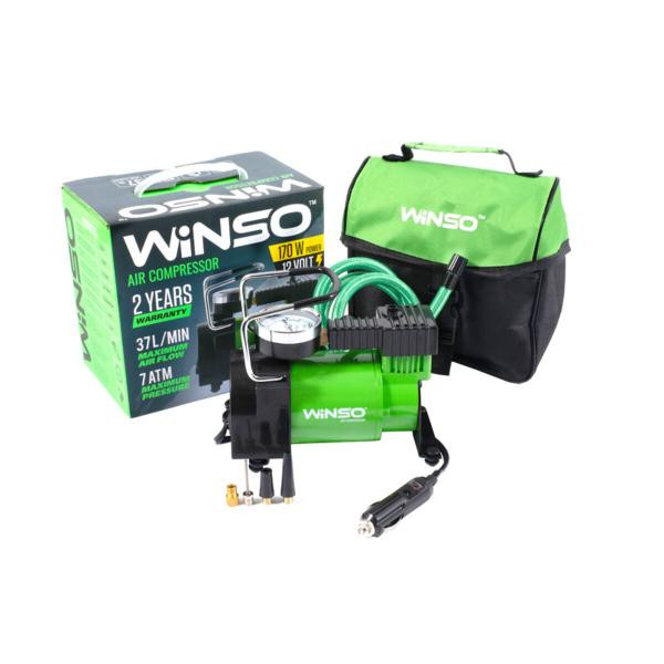 Купити Компресор автомобільний Winso 7 Атм 37 л/хв 170 Вт