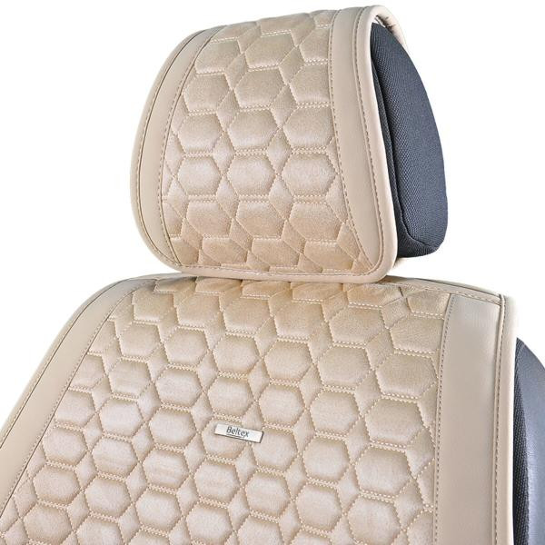 Buy Premium capes for front seats Beltex Monte Carlo, Biege 2pcs.