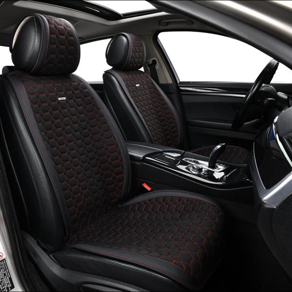 Buy Premium capes for front seats Beltex Monte Carlo, Black-Red 2pcs.