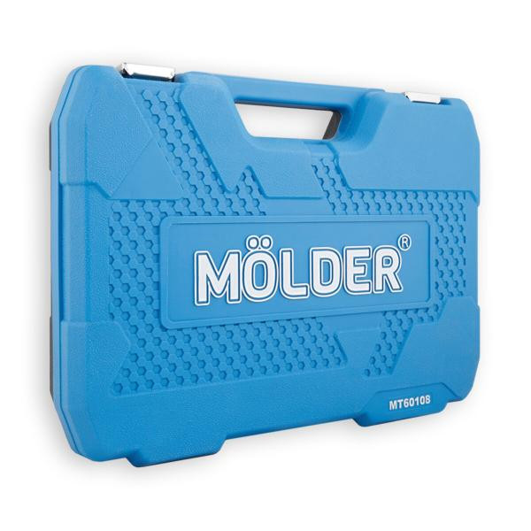 Buy Professional set of tools in the Mölder Case 1/2 ", 1/4" 72 T, CR-V, 108Do.