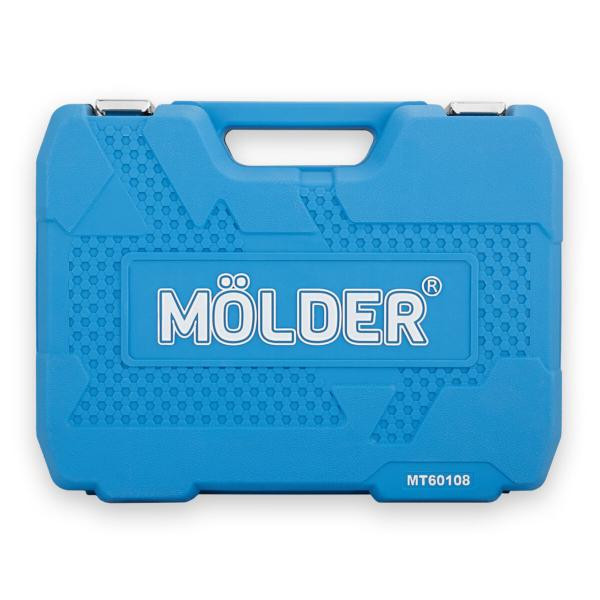 Buy Professional set of tools in the Mölder Case 1/2 ", 1/4" 72 T, CR-V, 108Do.