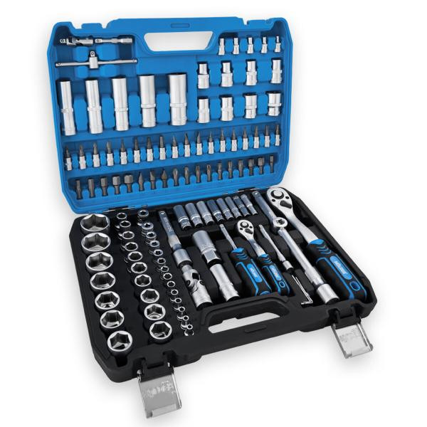 Buy Professional set of tools in the Mölder Case 1/2 ", 1/4" 72 T, CR-V, 108Do.