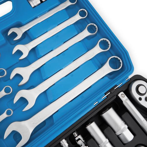 Buy Professional set of tools in the case of Mölder 1/2 ", 1/4" 72 T, CR-V, 82OD.