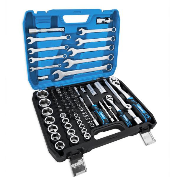 Buy Professional set of tools in the case of Mölder 1/2 ", 1/4" 72 T, CR-V, 82OD.