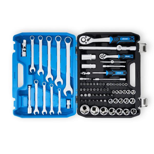 Buy Professional set of tools in the case of Mölder 1/2 ", 1/4" 72 T, CR-V, 82OD.