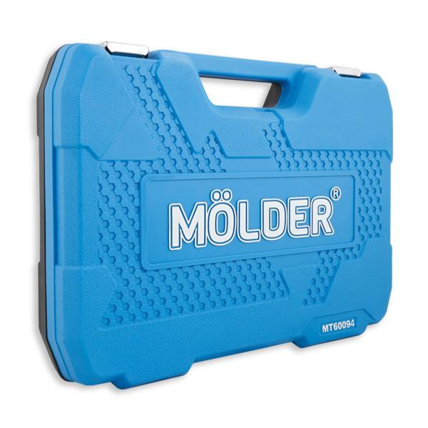 Buy Professional set of tools in the Mölder Case 1/2 ", 1/4" 72 T, CR-V, 94OD.