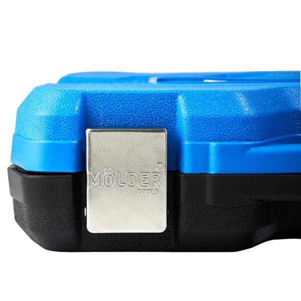 Buy Professional set of tools in the Mölder Case 1/2 ", 1/4", 3/8 "72t, CR-V, 219OD.