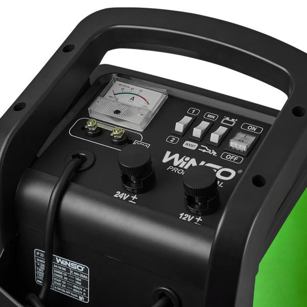 Купити Пуско-зарядний професійний пристрій АКБ 12/24В макс.струм заряду 100А, макс.струм запуску 480А