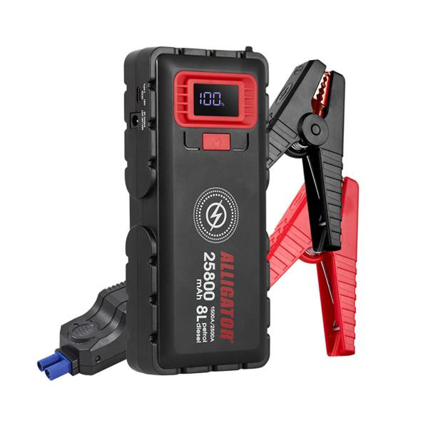Buy The Alligator Jump Starter 1500a/2500A 25800Mah starter
