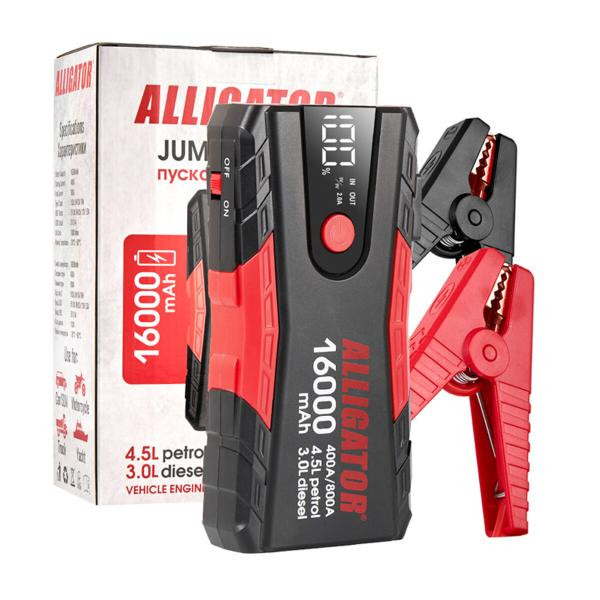 Buy The Alligator Jump Starter 400a/800a 16000mah