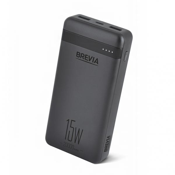 Купить Повербанк (Power Bank) Brevia 20000mAh 15W Li-Pol